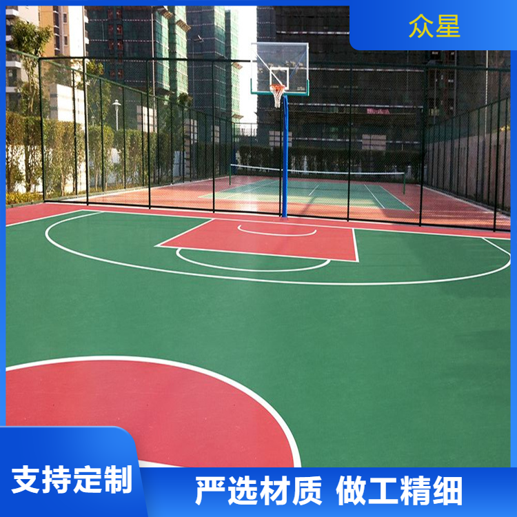 莆田市塑胶地坪篮球场硅PU - 推荐